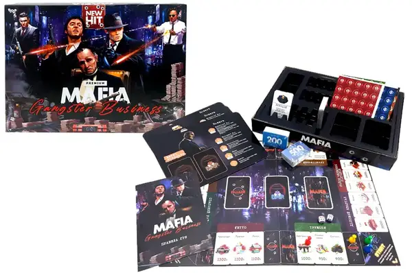 Настільна гра MAF-03-01U "MAFIA. Gangster Business. Premium" DANKO купити
