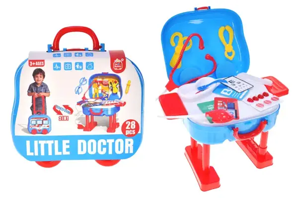 Лікарський набір зі столиком BX53 e валізі р.24x11,5x22см купити