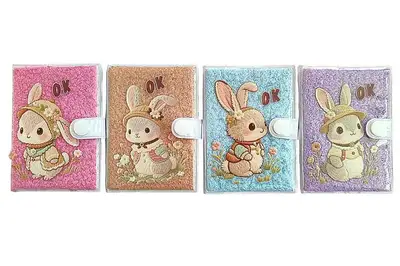 Блокнот на магніті А7, 763845ML Rabbit 2 р.7.4×10.5см, 80 арк купити