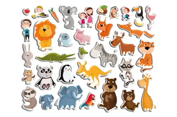 Розвиваюча гра 200207 "Магнітний зоопарк" Dodo купити недорого в Україні, фото 3