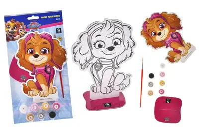 Набір для розпису за номерами QB007-003 "Фігурка Щенячий патруль. Скай" р.28,5x15,2 см qbee купити