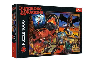 Пазли - 1000 елм. - 10739 "Підземелля і дракони. Початок ери драконів", Trefl купити