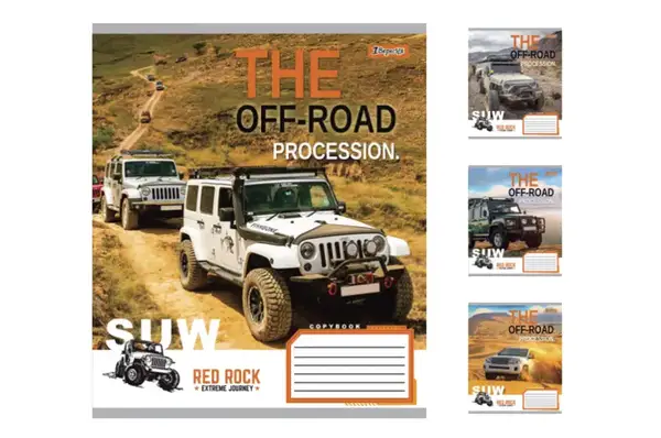 Зошит 60 аркушів лінія в асортименті YES/1 Вересня купити