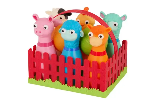 Ігровий набір для боулінгу - ВЕСЕЛА ФЕРМА BT1802Z Battat купити недорого в Україні, фото 2