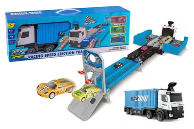 Автовоз з паркінгом на батарейках в коробці 86028 р.56*11,6*19см купити