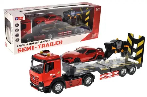 Автовоз на радіокеруванні 93316 акумулятор, в коробці р.61,5x16x26 см YG Toys купити