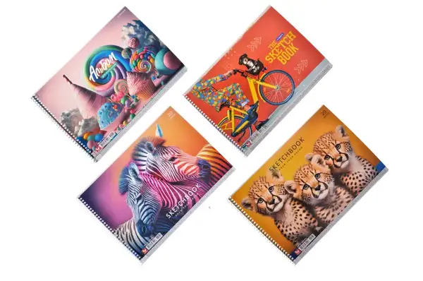 Альбом д/малювання Школярик Спіраль 20 аркушів 120г/м2 купити