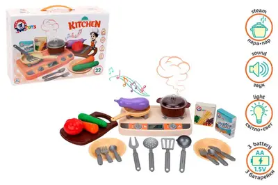 Кухонний набір 5620 з парою, в коробці ТЕХНОК купити