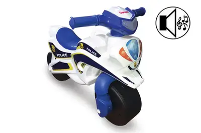 Мотоцикл музичний 0139/51 "Поліція" білий DOLONI купити