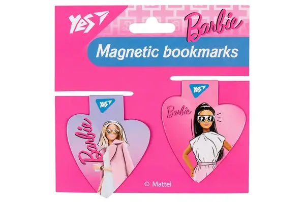 Закладки магнітні Yes "Barbie heart", 2шт 708110 купити недорого в Україні, фото 3