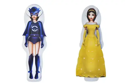 Одягалка магнітна QB600-008 "Katie" дерев'яна qbee купити