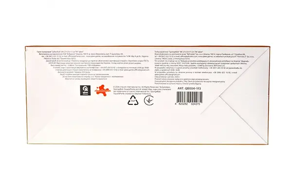 Пакет паперовий M QB004-113 "Губка Боб" р.27x33x11 см qbee купити недорого в Україні, фото 2