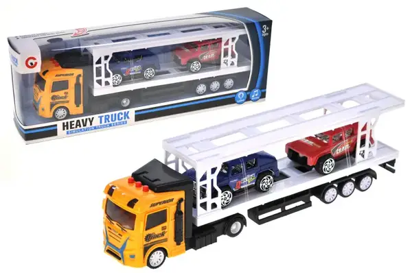 Автовоз інерційний 99A6-1C в коробці р.35x6,5x12 см YG Toys купити