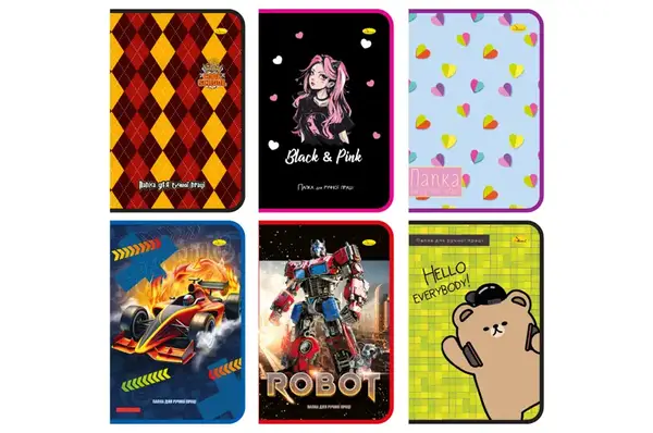 Папка для ручної праці А4 (на блискавці) купити недорого в Україні, фото 2