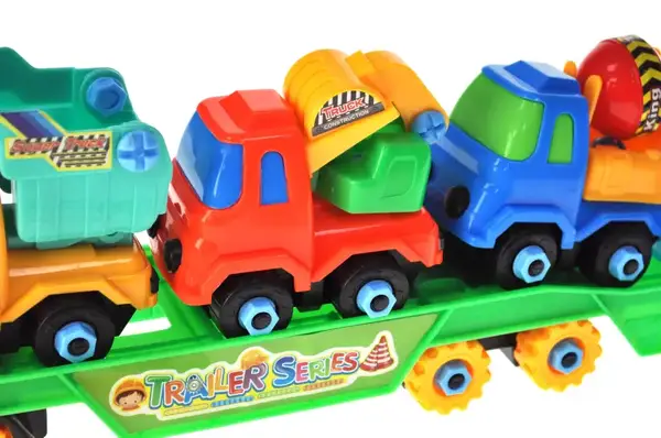 Автовоз конструктор 8636A в кульку р.43x5x6 см YG Toys купити недорого в Україні, фото 4