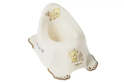 Горщик музичний "Ведмедики" з протиковзною гумою (кремовий) PO-046-119 TEGA купити