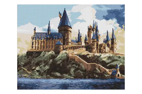 Набір з алмазною мозаїкою WB AMO20360 "Harry Potter: Гоґвортс вдень" 40х50см купити
