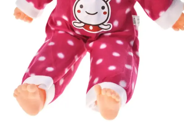 Пупс музичний SEL-0006 4 види, на батарейках, м'яконабивний, хохотун, кульок 43 см купити недорого в Україні, фото 4