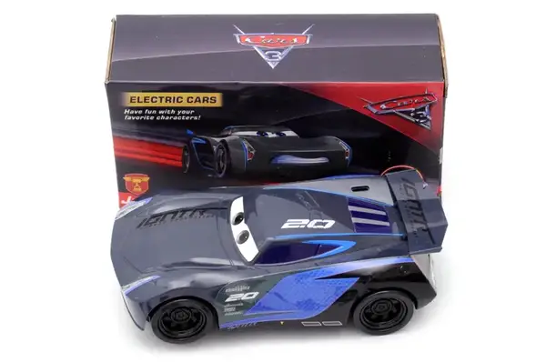 Машина за мотивами мультфільму музична, зі світлом, в коробці 17616-43DD р.17*9*6см. купити