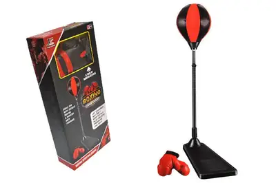 Боксерський набір YC856L зі стійкою, в коробці р.53x9,8x23 см YG Toys купити