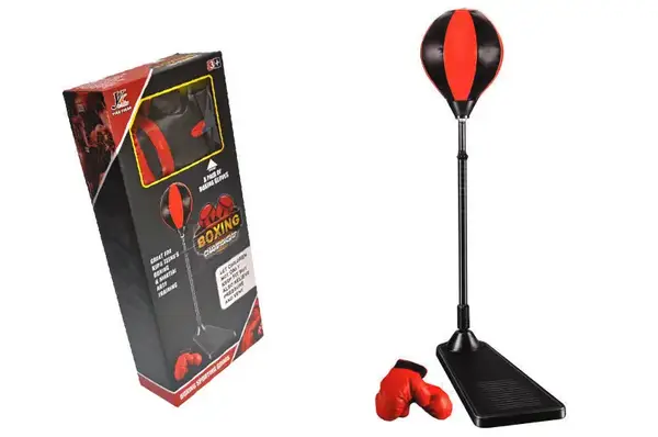 Боксерський набір YC856L зі стійкою, в коробці р.53x9,8x23 см YG Toys купити