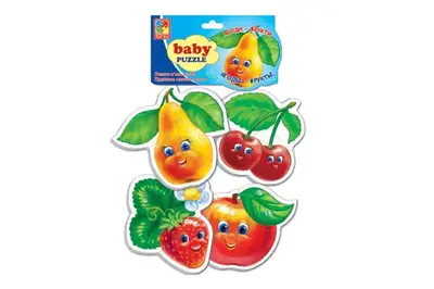 Бебі пазли 'Фрукти' VT1106-77 Vladi Toys купити
