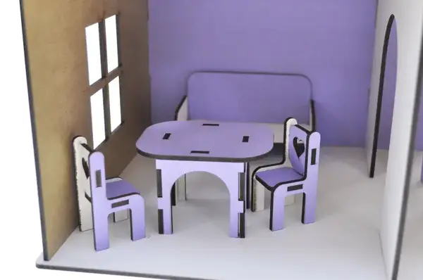 Ляльковий будиночок «LOL HOUSE» Лаванда 31*22*44 см купити недорого в Україні, фото 5