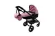Візок для ляльки 2в1 CARRELLO ULTRA 9696 PINK з сумкою, металевий, в коробці .51*14,5*44,5см купити