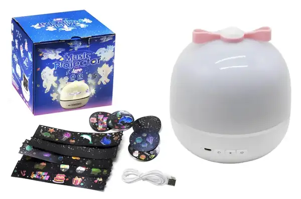 Нічник LY20033A "Зоряне небо" на батарейках, в коробці р.13,6x13,6x14,4 см YG Toys купити