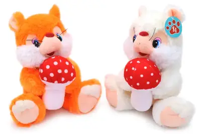 Білочка з грибочком S-TY-4030/25 р.25см купити