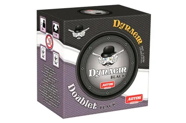 Настільна гра "ДУПЛЕТ Black" в жерстяній банці ARTOS купити