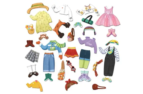 Магнітна гра 200243 "Одягалка Модниця" DoDo купити недорого в Україні, фото 5