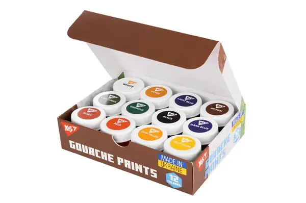 Фарби гуашеві Yes Minecraft 12 кол. 20 мл 230407 купити недорого в Україні, фото 7