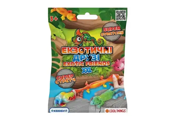 Іграшка-сюрприз RR005 COOL THINGS - ЕКЗОТИЧНІ ДРУЗІ XXL (у дисп., в ас.) купити недорого в Україні, фото 3