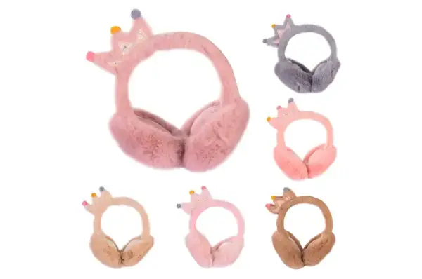 Хутряні навушники EZ006 6 кольорів купити