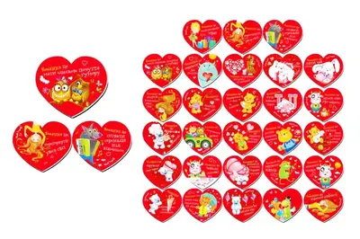 Магніт "Валентинка" VT5104-11 VladiToys купити