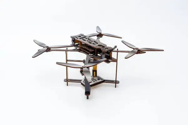 Конструктор Puz-00923 FPV "Дрон"дерев'яний, PuzzleOk купити недорого в Україні, фото 6