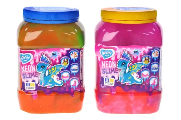 Слайм 80161 "MEGA BIG NEON" 1150 мл LOVIN купити
