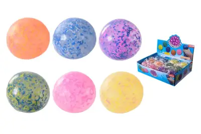 Антистрес AN2043 (144 шт), 6 кольрів мікс, в дисплей бокс – 28*20*7 см, р-р іграшки – 7 см купити