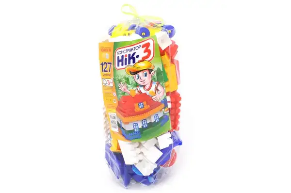 Конструктор "Нік-3" 127деталей 0903 Юніка купити