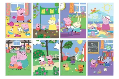 Набір водних розмальовок 200443 "Малюй водою: Peppa Pig" DoDo купити