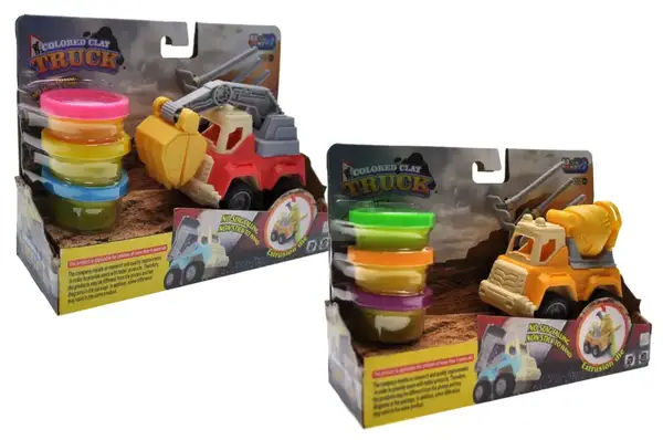 Набір тіста для ліпки "Вантажівка" в коробці SM8107 р.20,7*6,5*15см купити