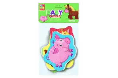 Бебі пазли 'Дитинчата. Ферма' VT1106-87 (укр) Vladi Toys купити