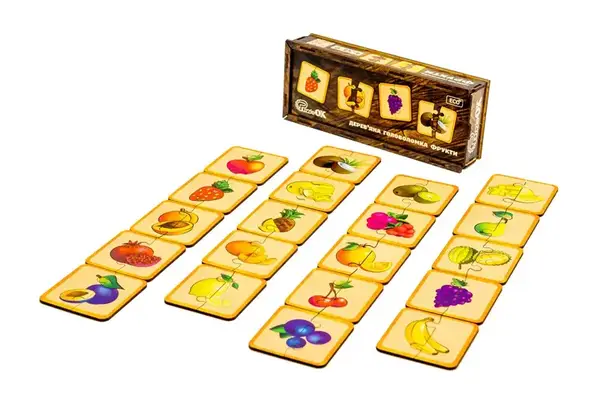 Головоломка дерев'яна Puz-36359 "Фрукти" PuzzleOk купити недорого в Україні, фото 4