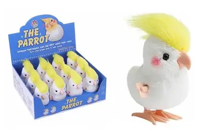 Іграшка заводна L0820 "Папуга" в дисплеї 12 шт. р.28x10x24 см купити