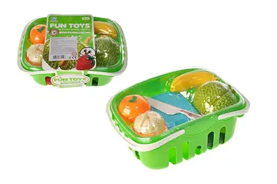 Набір продуктів 633-55 на липучках, в корзині р.24,5x16,3x11см YG Toys купити