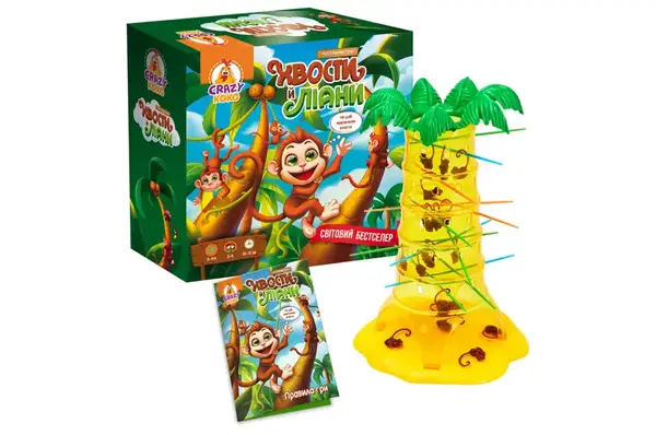 Настільна гра "Хвости й ліани" VT8055-39 VladiToys купити