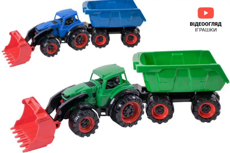 Трактор Texas навантажувач з причепом 315 ORION Трактор Texas навантажувач з причепом 315 ORION купити