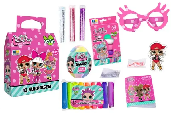 Подарунковий набір LOL70229 "L.O.L SURPRISE" 12 сюрпризів в коробці LOVIN купити