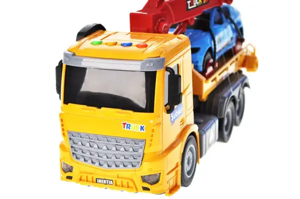 Евакуатор S977-48A інерційний, озвучений, зі світлом, в коробці р.33x12x19см YG Toys купити недорого в Україні, фото 2